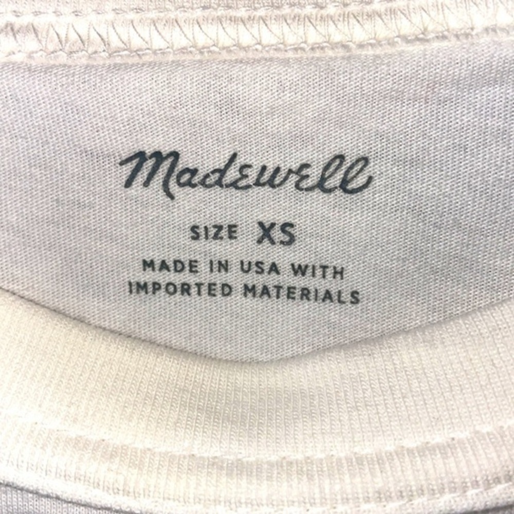 Madewell VOTE Political Democracy Campaigning Print Crew Neck Casual Tee Shirt - Picture 6 of 7